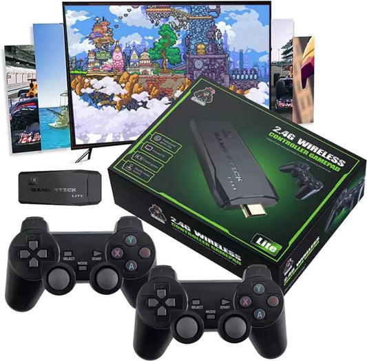 Consola de videojuego inalámbrica 2.4G stick Pro +40,000 Juegos